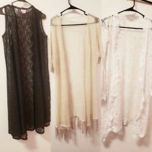 TRIPLE BUNDLE COVER SHIRTS